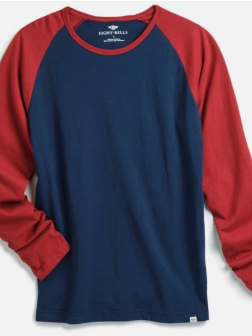 Men's Long Sleeve Baseball Jersey T-Shirt XL